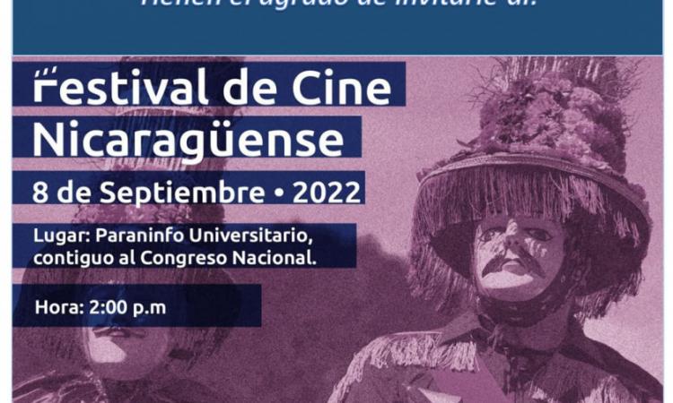 Cinemateca Universitaria y Embajada de Nicaragua invitan a Festival de Cine Nicaragüense