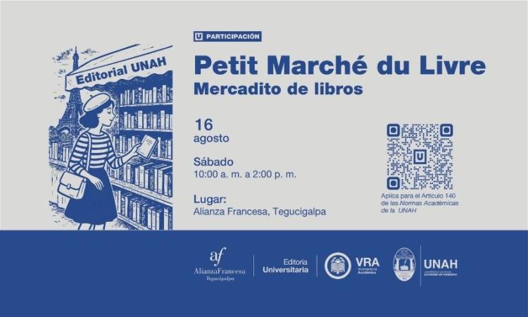 Editorial Universitaria participará en el Mercadito de Libros de la Alianza Francesa