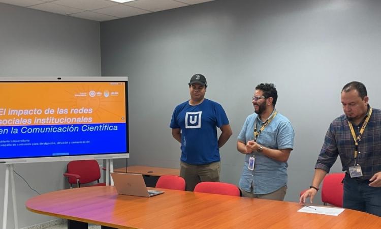 Editorial Universitaria participa en la jornada de inducción para la red de becarios estudiantiles de la DICITH