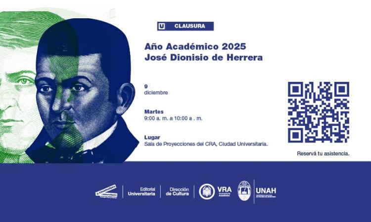 Clausura del Año Académico 2025 José Dionisio de Herrera