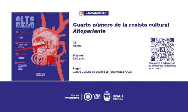 Presentación del cuarto número de la revista «Altoparlante»