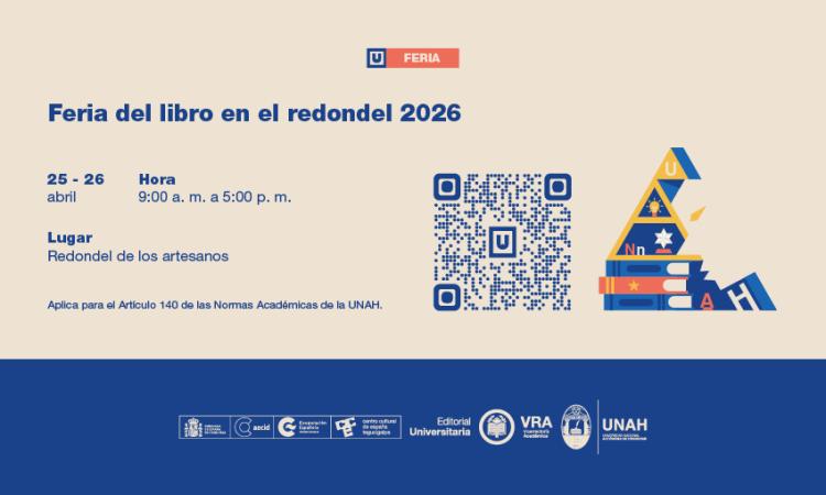 Editorial Universitaria participará en la Feria del Libro en el Redondel 2026 del CCET