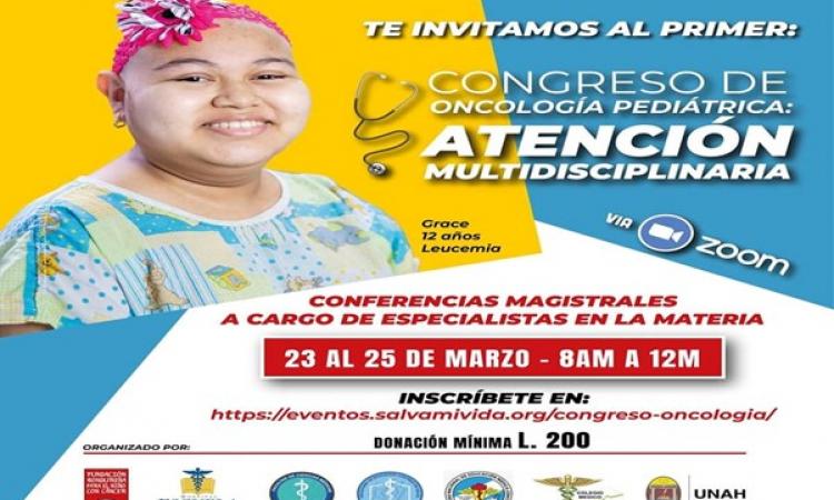Del 23 al 25 de marzo se celebrara el primer congreso de oncología pediátrica y atención multidisciplinaria