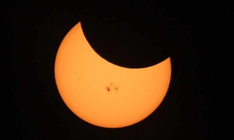 Parte 2/3 Cómo se verá el eclipse parcial en Honduras 8 de abril de 2024