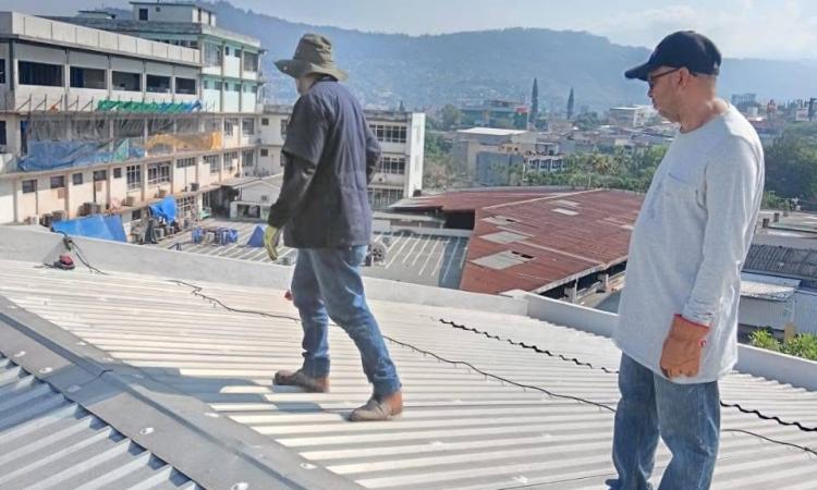 UNAH inicia proyectos de mejora en la infraestructura de la Facultad de Ciencias Médicas