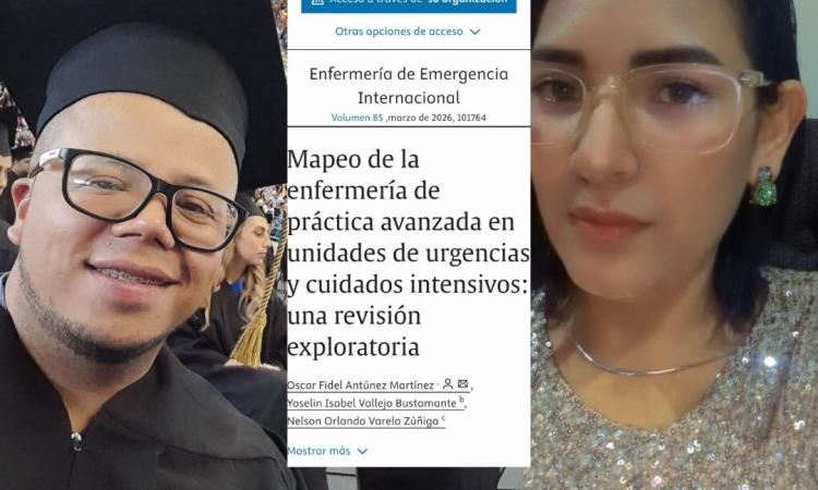 Egresados de la UNAH publican revisión internacional sobre Enfermería de Práctica Avanzada en emergencias y UCI
