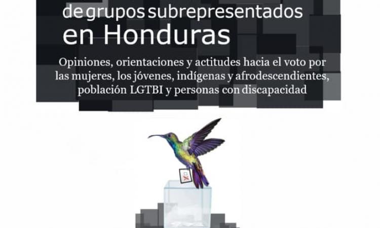 Estudio Opinión pública sobre la participación política electoral de los grupos subrepresentados en Honduras.