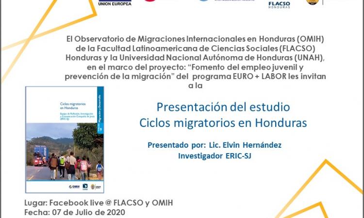 Presentación del estudio: "Ciclos migratorios en Honduras".