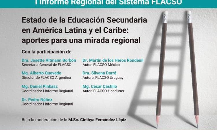Presentación del I Informe Regional, "Estado de la educación secundaria en América Latina y el Caribe: aportes para una mirada regional".