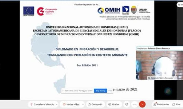 Inauguración de la III promoción del Diplomado Migración y Desarrollo: Trabajando con Población en Contextos Migrantes.