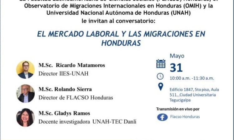 Mercado laboral y las migraciones en Honduras.