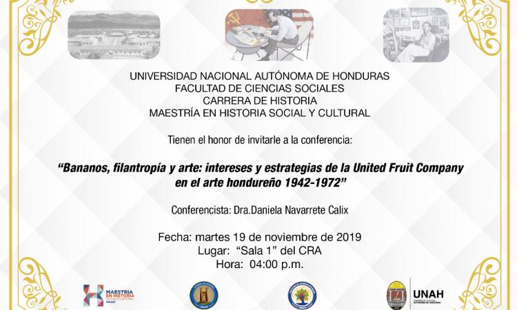 "Bananos, filantropía y arte: intereses y estrategias de la United Fruit Company en el arte hondureño 1942-1972"