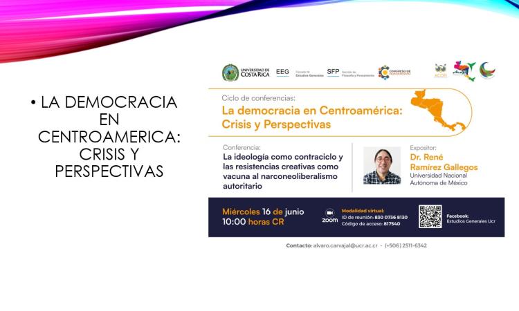 La Democracia en Centroamérica: Crisis y Perspectivas.