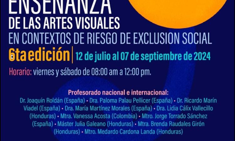 6ta Edición del Diplomado en la Enseñanza de las Artes Visuales en Contextos de Riesgo Social