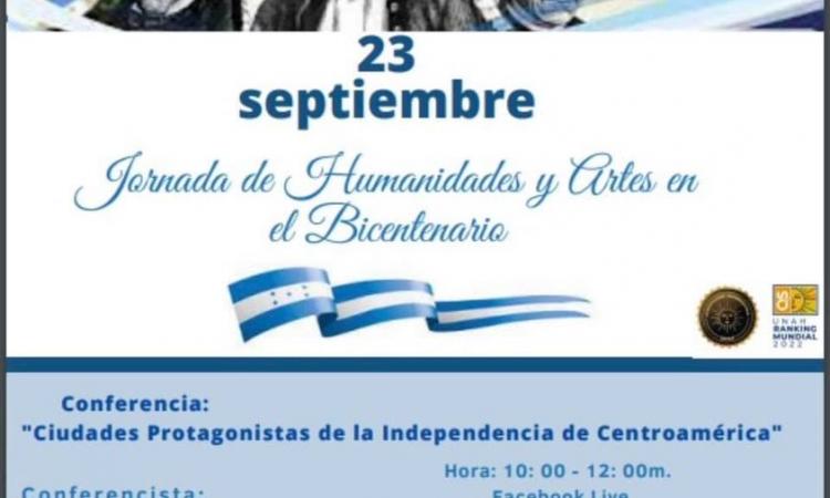 Conferencia "Ciudades Protagonistas de la Independencia de  Centroamérica"