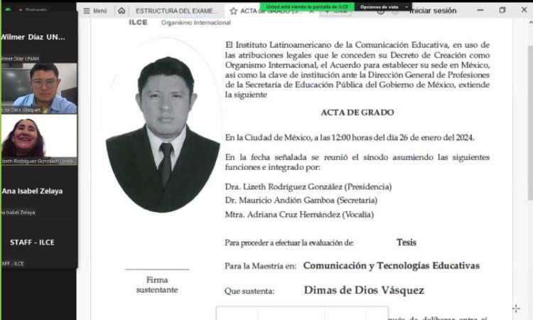 Felicitaciones al profesor Dimas de Dios Vásquez