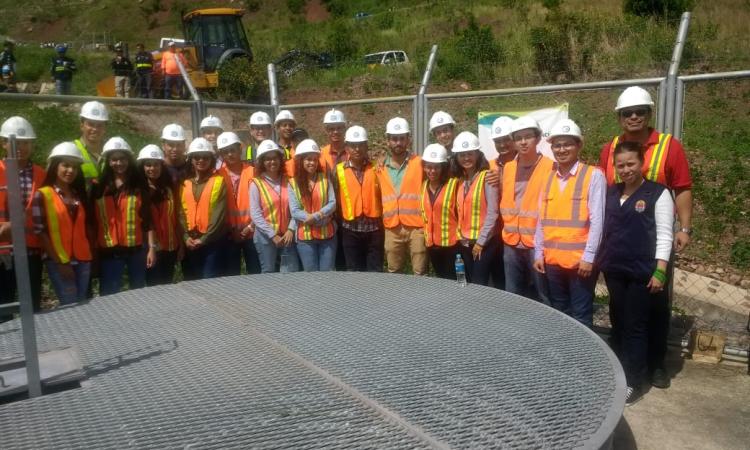 IHCIT y el Departamento de Ingeniería Civil de la UNAH, en visita técnica del CODEM-DCl