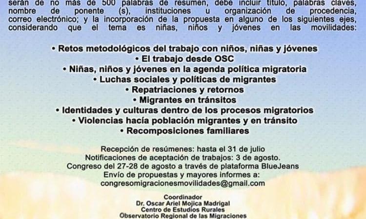 1er Congreso de Estudios y Trabajos para las Migraciones y Movilidades Contemporáneas