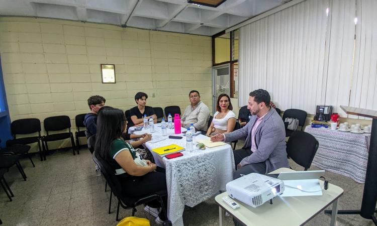  Reunión de trabajo entre el Observatorio Universitario de Transparencia y Anticorrupción de Honduras (OUNTAH) y el Instituto de Investigación Jurídica - UNAH 