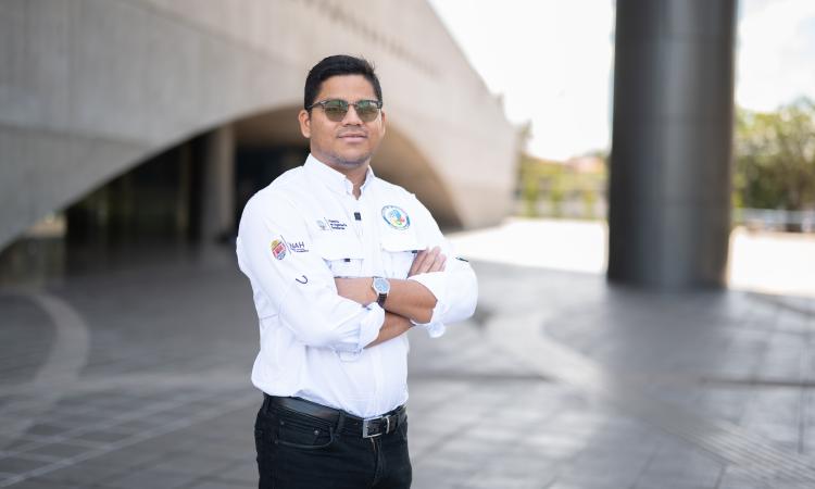 Movilidad académica potencia estudio sobre riesgo hídrico desarrollado por estudiante de la Maestría en Ingeniería Ambiental