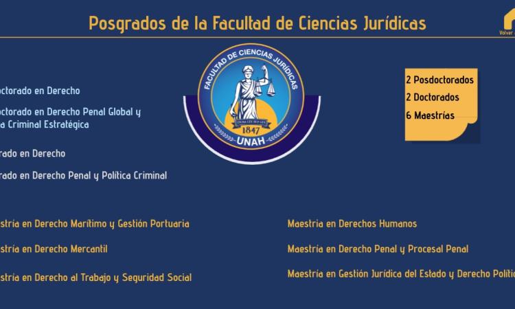 Facultad de Ciencias Jurídicas abrirá inscripciones a sus programas de posgrado en 2026