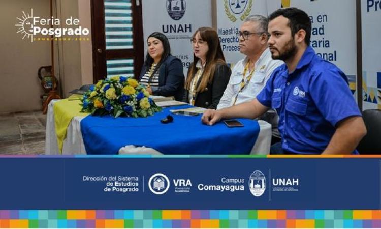 UNAH Comayagua lidera articulación institucional para proyectar la Primera Feria de Posgrados 2026
