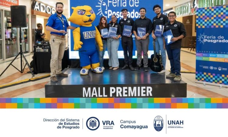 UNAH realiza con éxito la Primera Feria de Posgrados en Comayagua