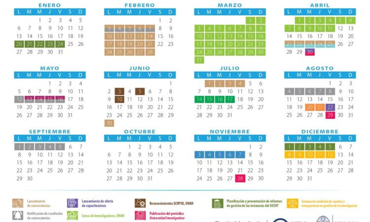Diciht lanza calendario de actividades de investigación científica 2025