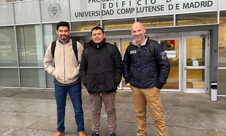 Académicos de UNAH-Cortés destacan en prestigioso doctorado en España