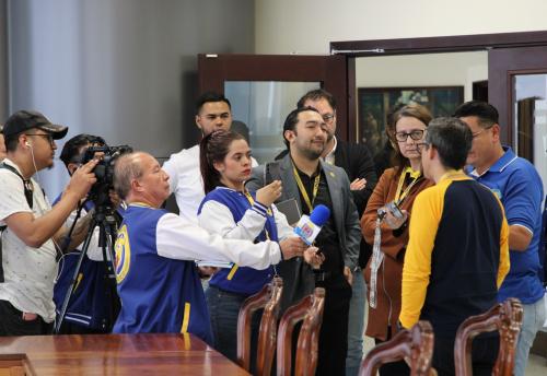 Conferencia de prensa PHUMA 1era edicion