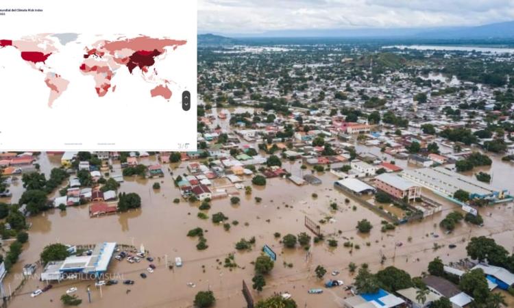 Honduras entre los tres países más vulnerables del mundo, según el Índice de Riesgo Climático 2025