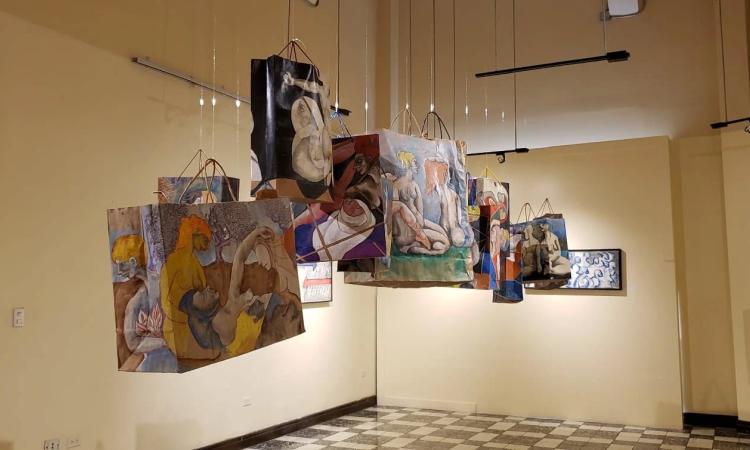 El artista Gustavo Armijo brinda recorrido guiado por su obra “Lunas y cuerpos”