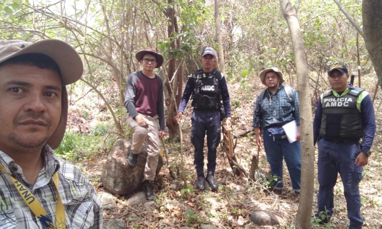 Biólogos de la UNAH colaboran en Bosque Ecológico Berta Cáceres 