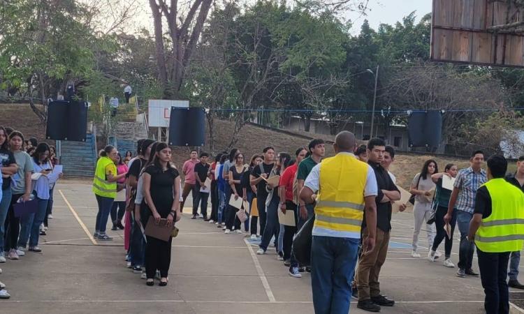 UNAH registró gran porcentaje de asistencia a la prueba de admisión PHUMA 