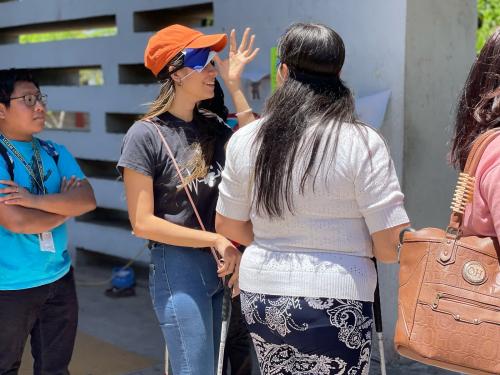 Ponte en tus zapatos PCD ciega