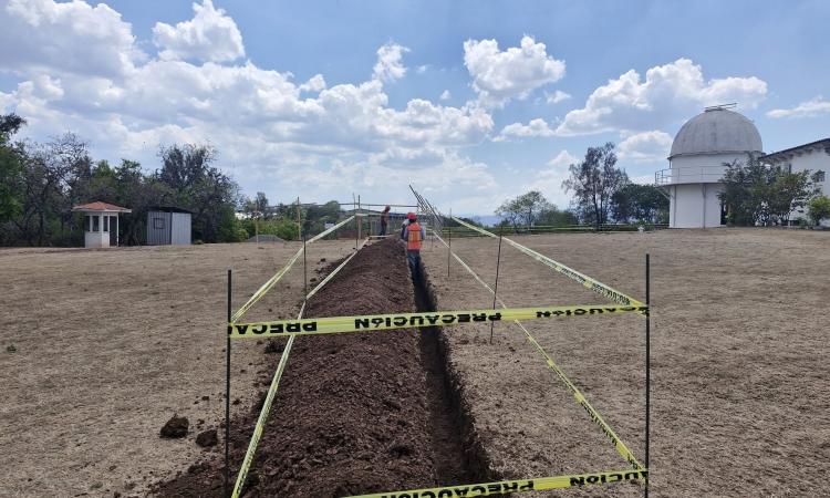 Ciencias Espaciales: inicia construcción de estación terrena del Satélite Morazán