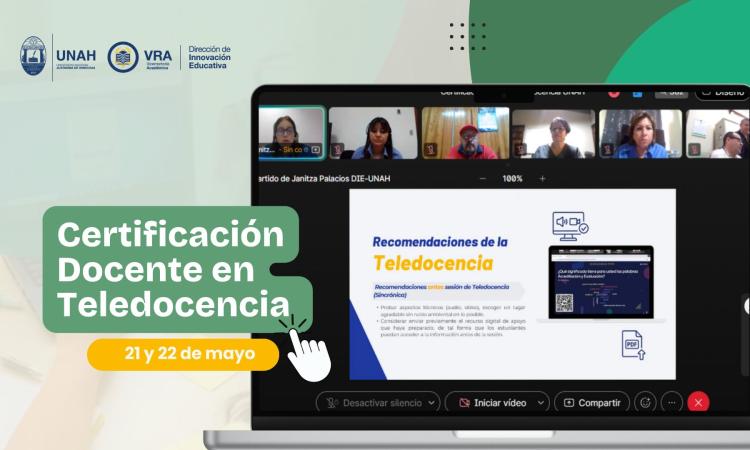DIE brinda Jornadas de Capacitación para Certificación en Teledocencia