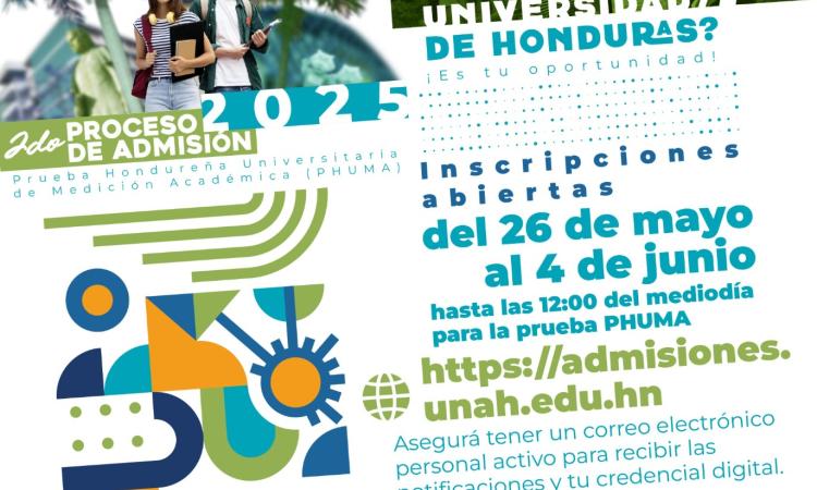 Aspirantes que realizaron la prueba vocacional ya pueden inscribirse para la PHUMA