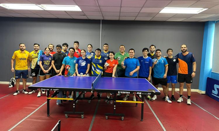 Tenis de Mesa domina fogueo en El Salvador previo a los Juduca 2025 