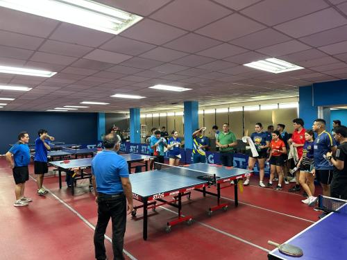 Tenis de mesa tRAINING CAMP El Salvador 3