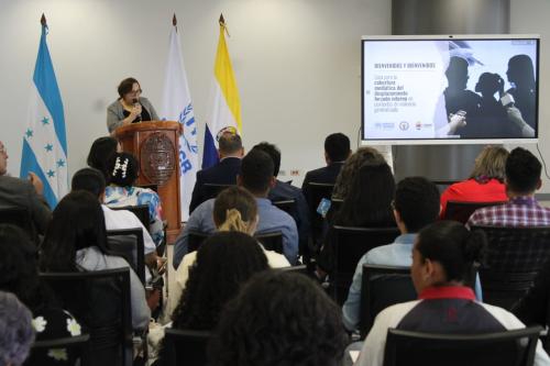 Guia para la cobertura mediatica UNAH Acnur FCCSS2