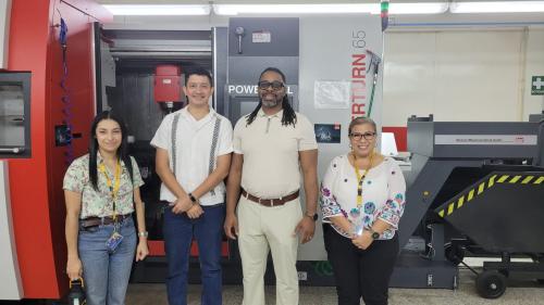 UNAH Campus Cortes visita profesor Jenkins Estados Unidos