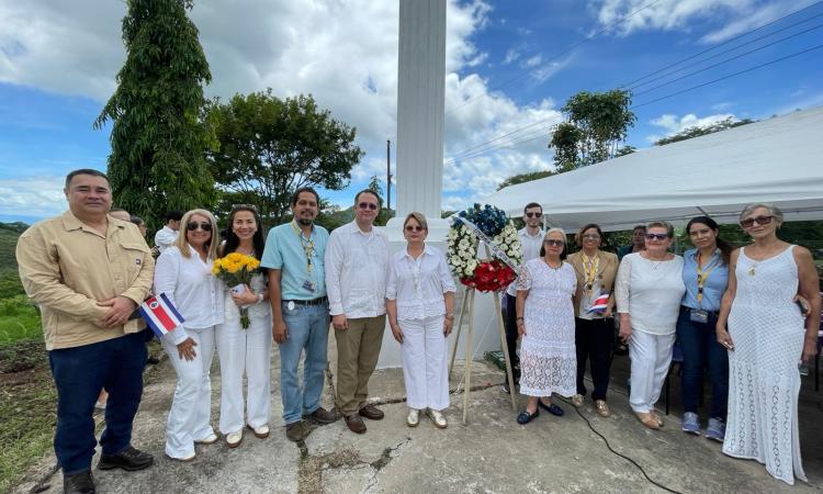 A 60 años del accidente, Choluteca honra a las víctimas del Ballet Nacional de Costa Rica
