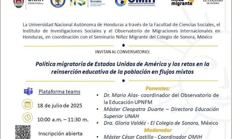 Académicos analizan los desafíos de la reintegración educativa ante endurecimiento migratorio de Estados Unidos