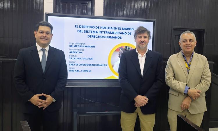 FCJ-UNAH reflexiona sobre el derecho de huelga en el marco del Sistema Interamericano de Derechos Humanos