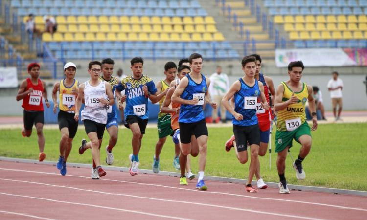 UNAH gana tercer lugar en el medallero de Atletismo en su primera jornada