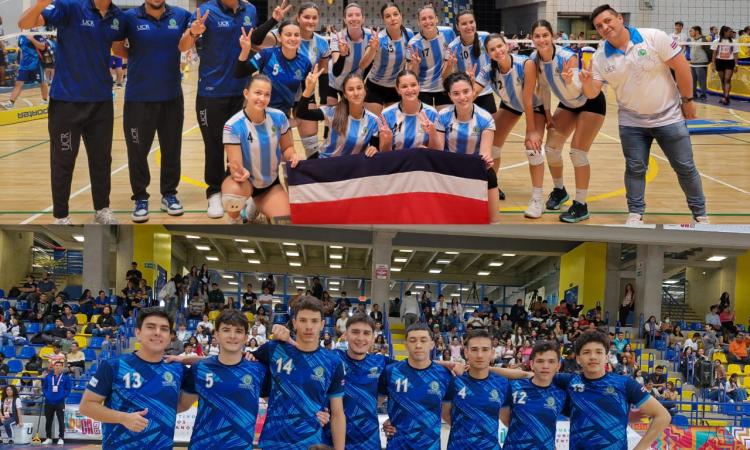 Doble triunfo dorado: UCR conquista el oro en Volibol femenino y masculino