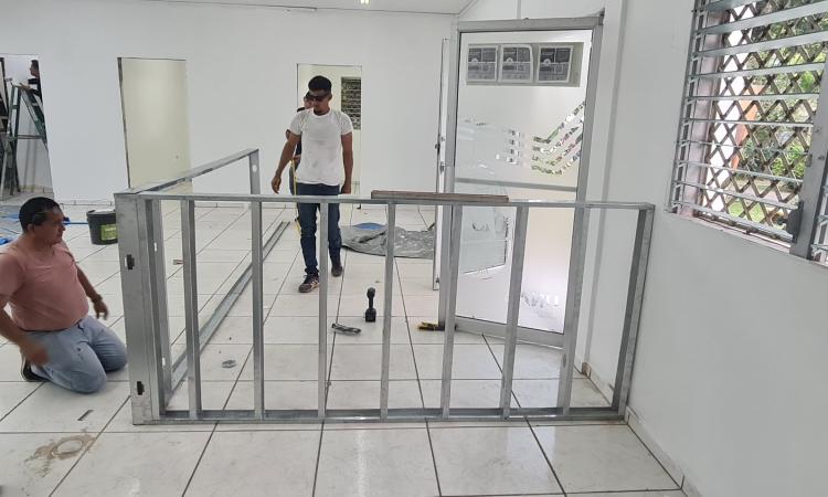 Avanzan proyectos de Mi Bienestar en UNAH Campus Cortés: Estancia Infantil, comedor universitario y espacio de coworking 