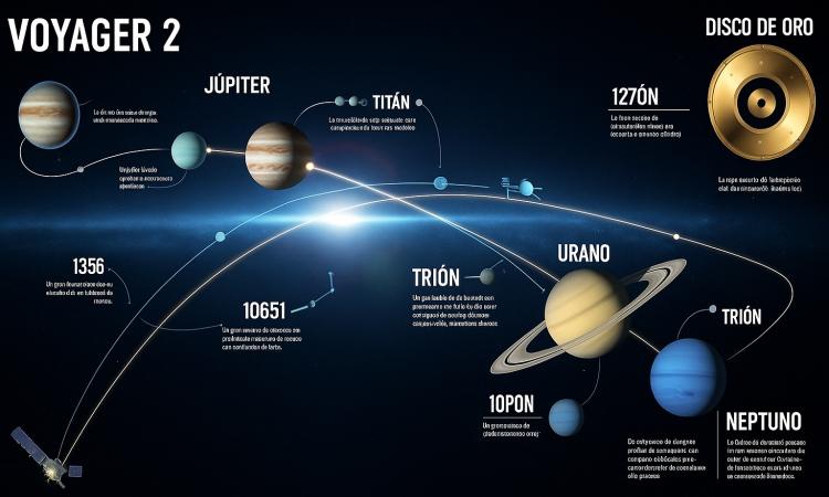 A 47 Años de su partida, la Sonda Voyager 2 continúa revelando los secretos del cosmos