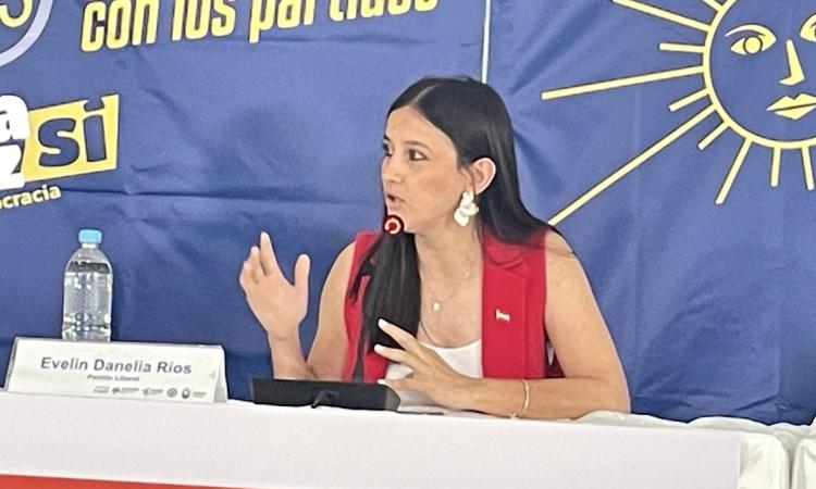 Candidata  a diputada por el Partido Liberal, Evelin Danelia Ríos: “Los jóvenes somos el presente y el futuro de Honduras”